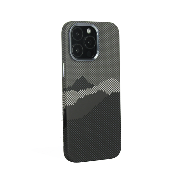 CASEBASE Mountain Design Aramid-Texture Case | Compatible with MagSafe | For iPhone